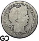 1901-O Barber Quarter, New Orleans Mint Issue
