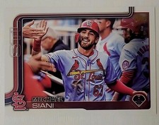 2025 Topps Series 1 Michael Siani SSP Golden Mirror #289 – St. Louis Cardinals
