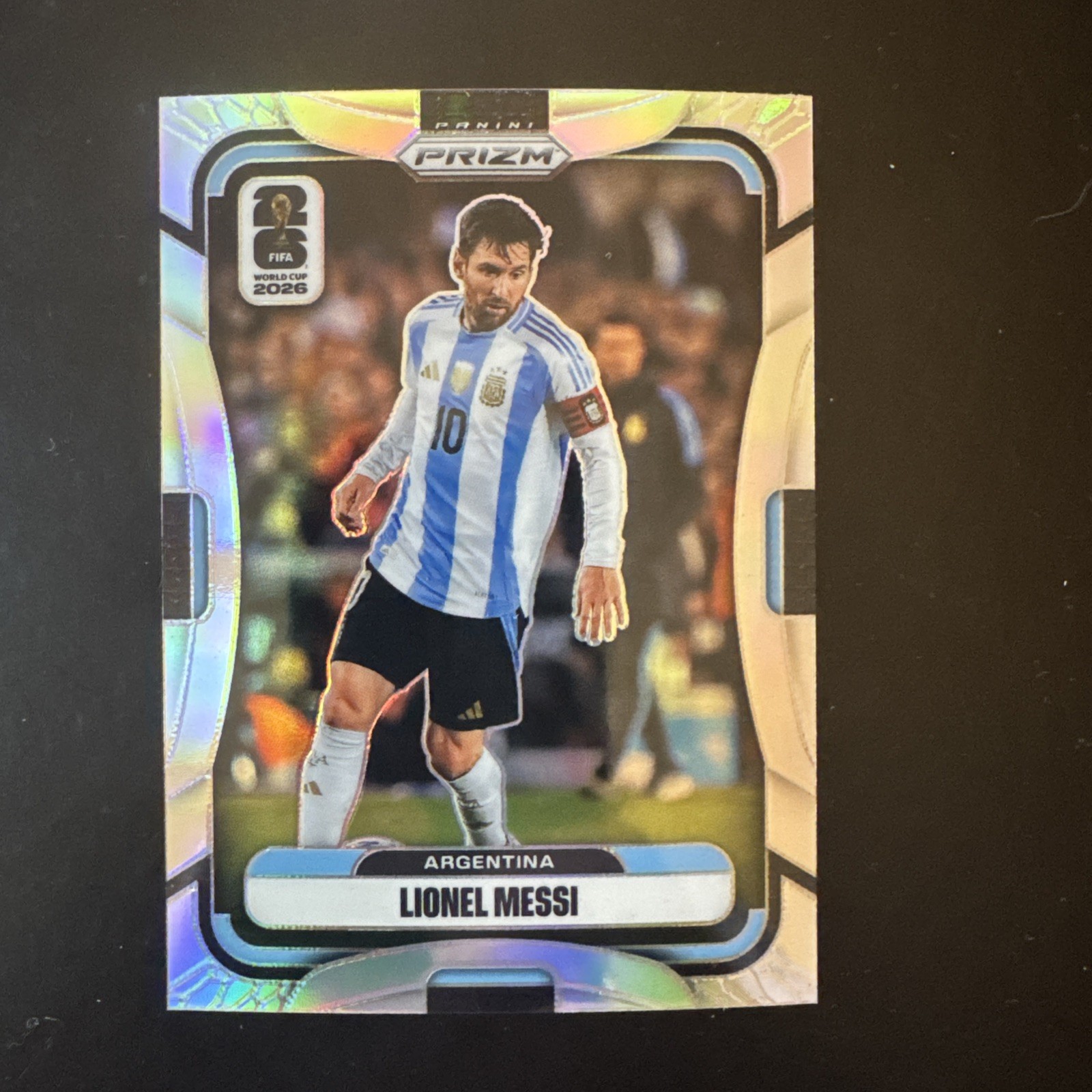 LIONEL MESSI 2026 Prizm FIFA World Cup #10 SILVER PRIZM Argentina