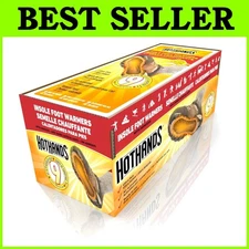 Natural Foot Warmers - Odorless Heat Packs, 16 Pair