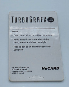 Silent Debuggers (TurboGrafx-16 HuCard, TG16) Authentic Tested Works