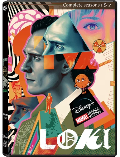 Loki: The Complete Series Season 1-2 (DVD, 4-Disc Box set) New