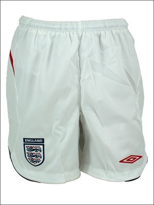mens england football shorts