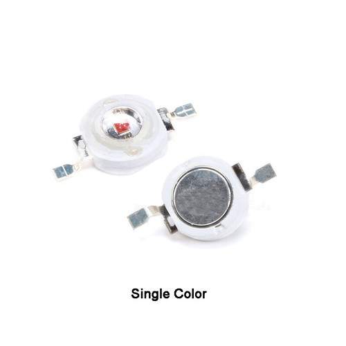 1W/3W Alta Potencia SMD LED Bombilla Chip Diodos Blanco/Rojo/Azul/Amarillo/RGB - Imagen 3 de 4