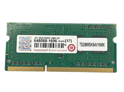Transcend 2G DDR3-1066 Unbuffered SO-DIMM TS256MSK64V1N / TS256MSK64V1NMK