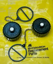 NOS OEM McCulloch/MTD Trimmer/Blower Gas Fuel Caps Pack of 2 (B 6C)