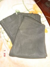 square ft Lederhose Lederleggings in dunkelgr...