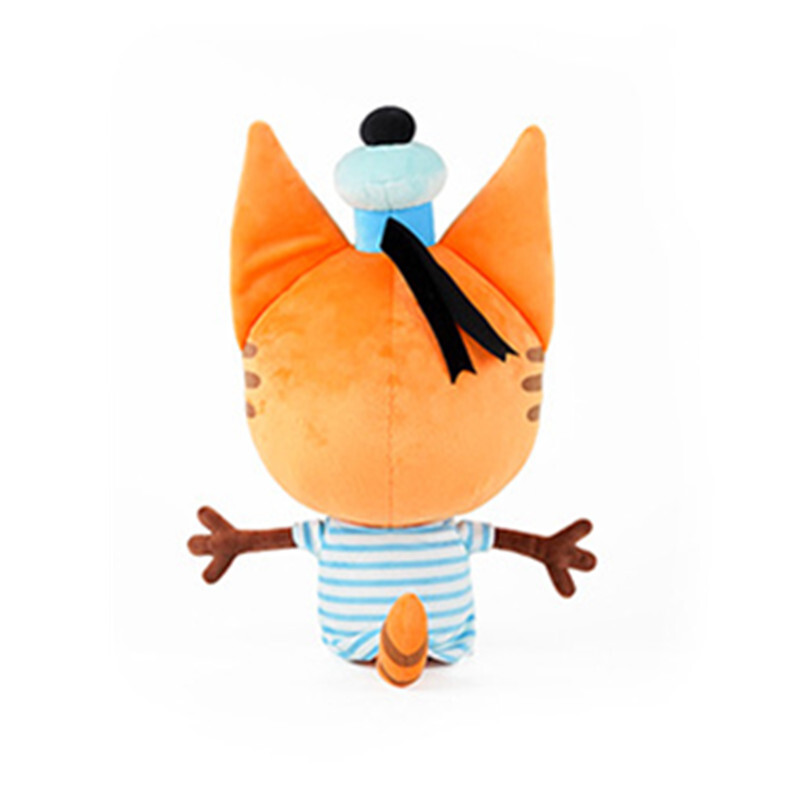 Genuine kid e cats Russian My Family Three Happy Cats Plush Doll Anime