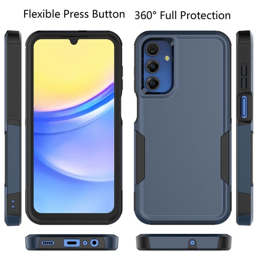 Für Samsung Galaxy A16 5G Stoßfeste Robuste Handyhülle Case + Displayschutz - Bild 56 von 68