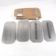 4 Pack Whiteman C8160 Multiquip Combo Blade Trowel 8"x16"