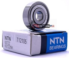 NTN 627 ZZ MINIATURE BALL BEARING, METAL SHIELDED 7x22x7mm