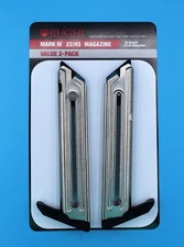 Ruger 22/45 Mark IV 4 Magazine 10-Round RD 22-LR Value 2-Pack 90646 OEM Clip NEW
