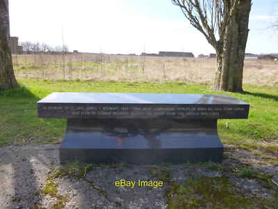 Foto 6x4 U.S.A.A.F. Denkmal bei R.A.F. Polebrook / USAAF Station 110 - (Foto