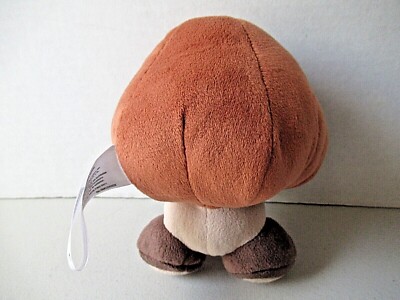 Nintendo Super Mario Bros. Brown Goomba 6 Inch Plush Stuffed Toy