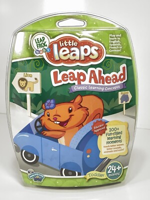 LeapFrog Baby Little Leaps Leap Ahead Classic Learning Concepts - New