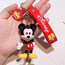 Mickey Mouse 3D Silicone Keychain BUY 2 GET 1 FREE **FREE SHIPPING**