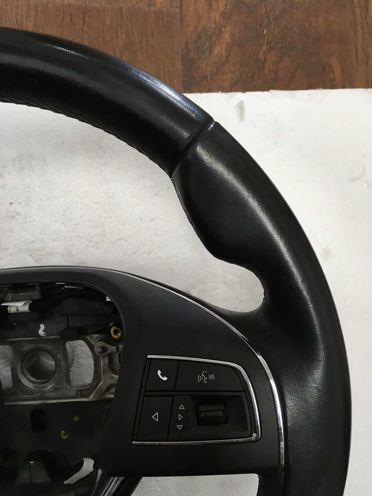 2014 Maserati Ghibli M157 OEM Black Leather Steering Wheel 06700116660