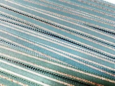 vintage Petersham 1900s rayon silver metallic ribbon 3/8" trim 1yd France