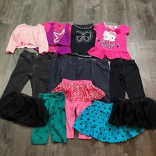 Lot of 13 Girls Tops Pants Skirts T-Shirts Multicolor Carter's Size 12 Months