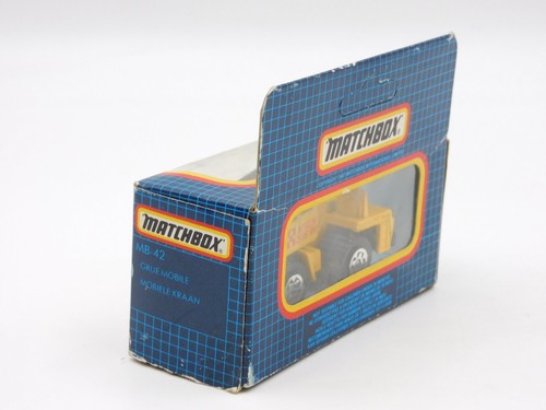 Matchbox Superfast Mobile Crane Reynolds 80s MB-42 IN Box Macau - Picture 3 of 3