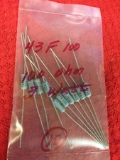 OHMITE 43F100 	 RES 100 OHM 1% 3W AXIAL 10 PCS