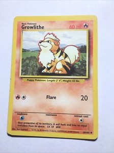 Base Set Growlithe | eBay
