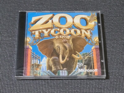 Zoo Tycoon PC Retro Game Korean Version for Windows Computer Gaming