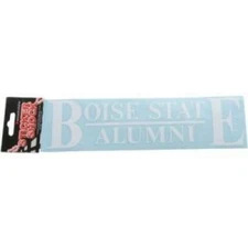 Boise State Broncos 3"x10" Alumni Transfer Decal - White