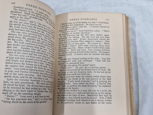 Three Comrades by ERICH MARIA REMARQUE 1937 edition - Picture 4 of 7