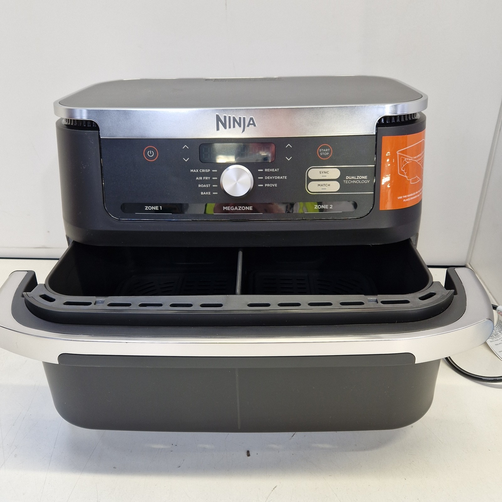 Ninja Foodi FlexDrawer 10.4L 7in1 Dual Zone Air Fryer (Cracked) B+ eBay
