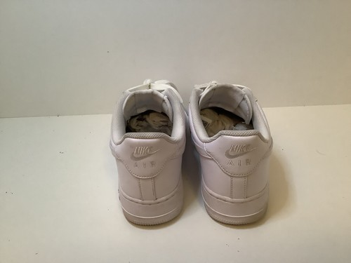 Nike Air Force 1 White Sneakers Men’s Size 9 Preowned - Picture 5 of 13