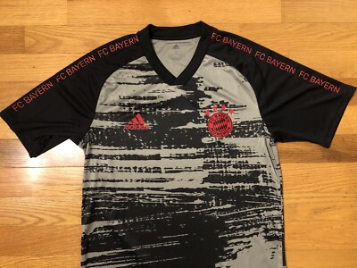 FC Bayern München 長袖ポロシャツ adidas Bayern Munich 3-Stripes Polo Shirt Red Adidas GR0682 Mens Size XL