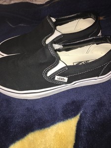 vans slip on preto feminino