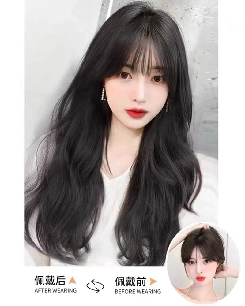 Stylish Black Wavy Girl Hair