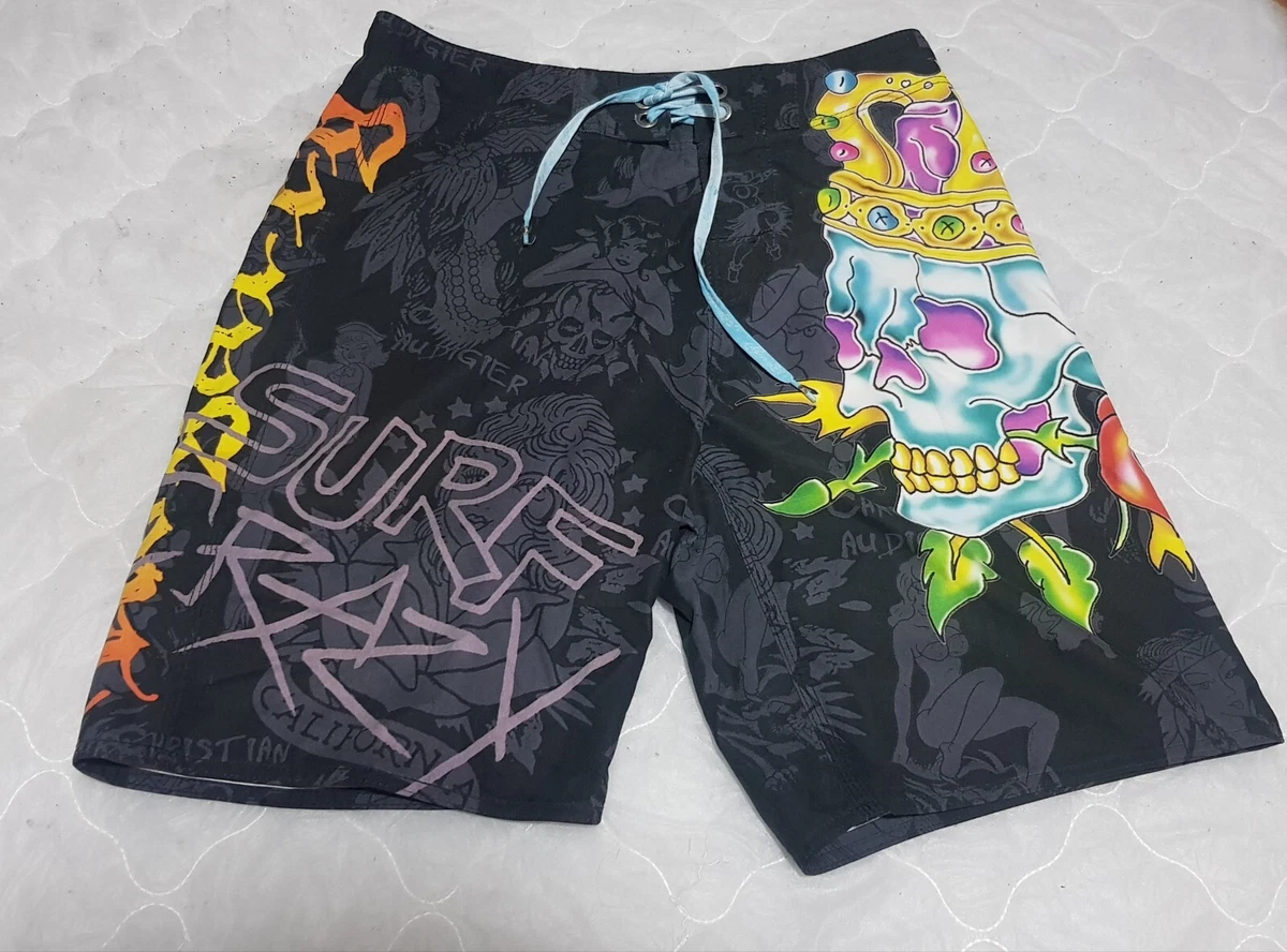 Christian audigier cheap board shorts