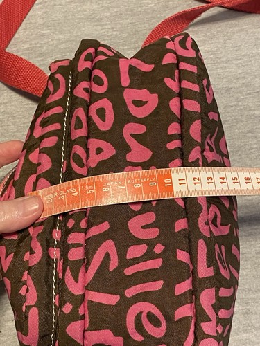 Kipling Messenger Travel Crossbody Bag passport Pinks Brown 7 Pockets - Picture 16 of 18