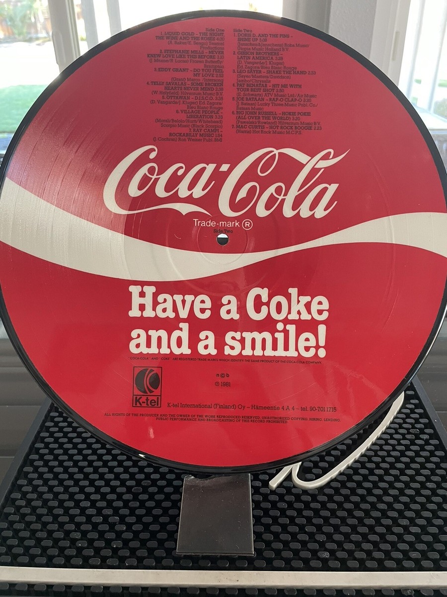 Various- Coca- Cola Picture Disc K-Tel International (Finland) OY 