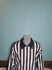 Honig’s Whistle Stop Referee Shirt Size XL Made In USA V-Neck-Vintage