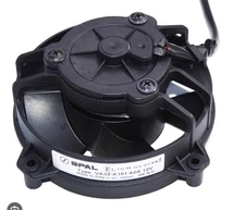 SPAL Authentic Low Profile Fans: VA32-A101-62A * 4"P/12V/SUM PULL/paddle