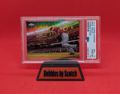 Mike Trout - 2016 Topps Chrome #PC-16 - Perspectives PSA 10 Gem MT - LA Angels