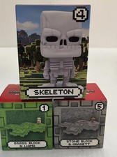 2025 McDonald  s Minecraft: Kid's Happy Meal Toy- Skeleton 1, 4,  5 NEW