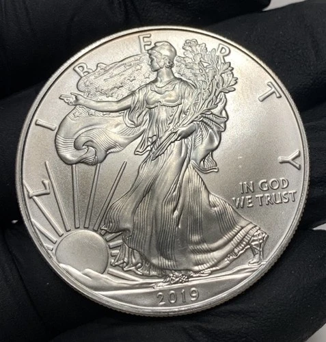 2019 WALKING LIBERTY AMERICAN EAGLE .999 FINE SILVER DOLLAR COIN 1oz. $1 USA