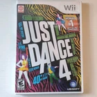 Just Dance 4 - Nintendo Wii Music & Dance Ubisoft Manual Included NTSC-U/C