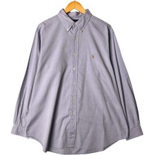 Used Ralph Lauren CLASSIC FIT long-sleeve button-down shirt men's size XL a...