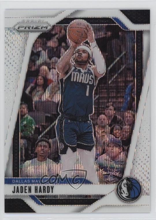2024-25 Panini Prizm White Wave Prizm 11/38 Jaden Hardy #128 1o2