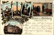 Litho Weissenburg Elsaß Bas Rhin, Geisberg, Abel Douay - 3773909