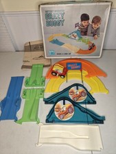 Vintage Sears Roebuck Crazy Buggy Motorized Battery Powered Car Track Set Japan