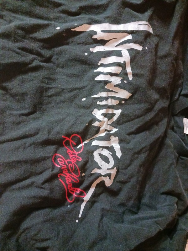 Vtg Nascar Dale Earnhardt Intimidator T-Shirt Black Sports Image 1997 XL (0406)