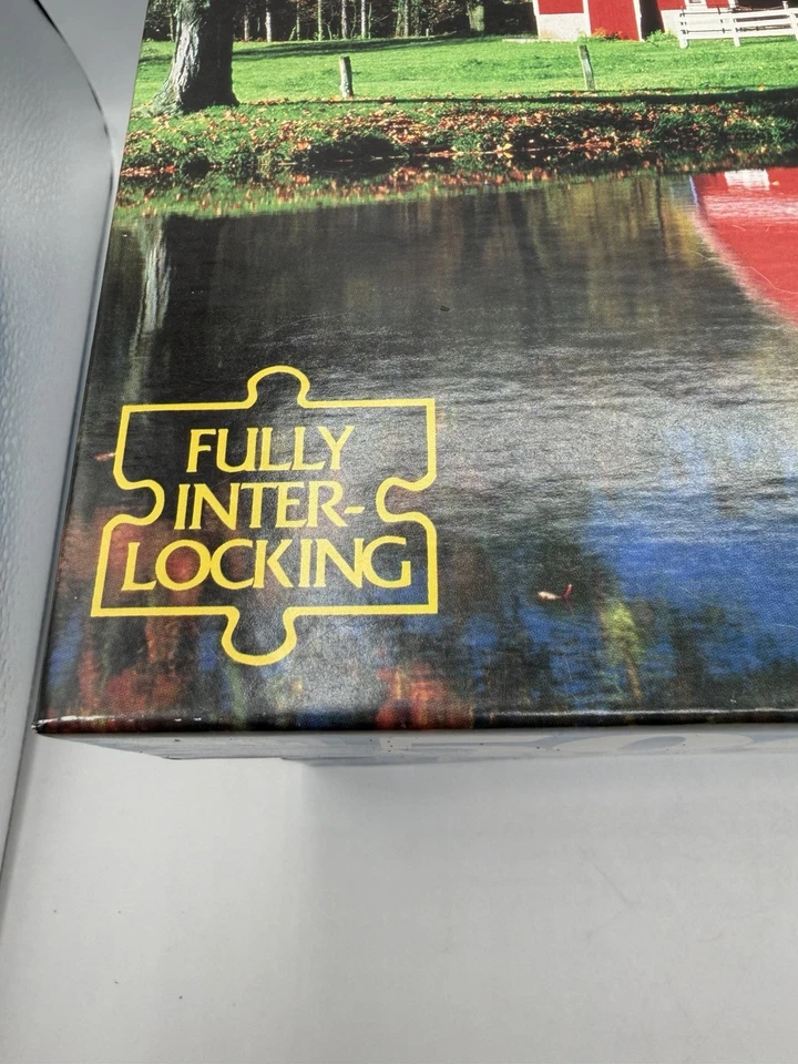 复古全新 4 件套装 (4) 500 件风景拼图协会 🇺🇸 15.5 英寸 x 18 英寸 — 第 3/4 张图片