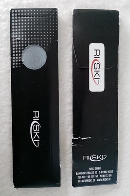RiSki Snowboard Plexiklinge Set 2 Stk 100x25x3mm - NEU (W003) 